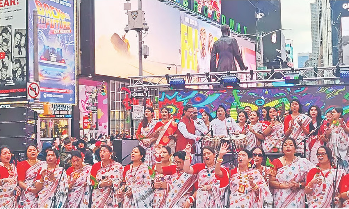 নিউ ইয়র্ক থেকে লন্ডন বিশ্বজুড়ে প্রতিধ্বনিত ‘এসো হে বৈশাখ’। ছবি : সংগৃহীত