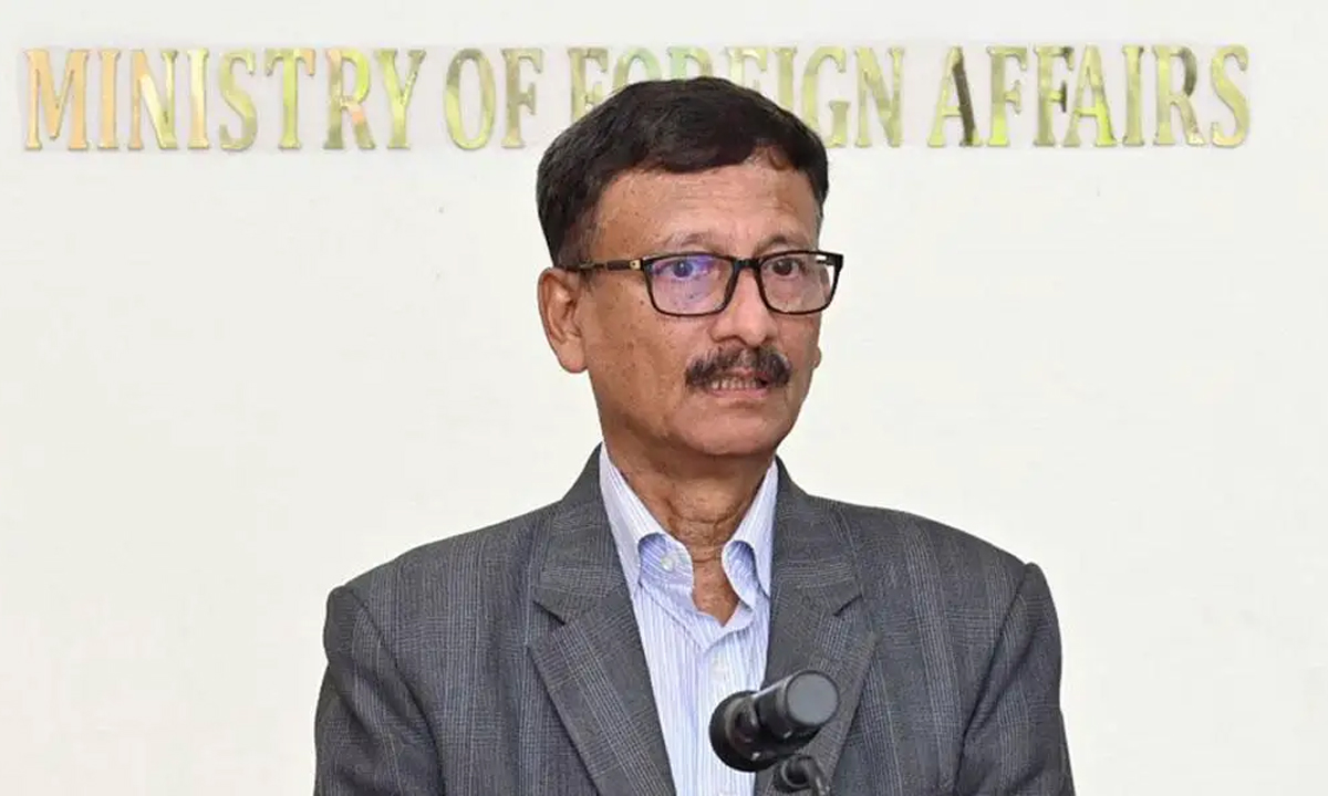 পররাষ্ট্র উপদেষ্টা মো. তৌহিদ হোসেন। ছবি- সংগৃহীত