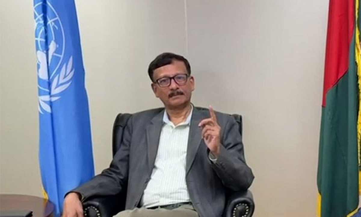 পররাষ্ট্র উপদেষ্টা তৌহিদ হোসেন। ছবি- সংগৃহীত