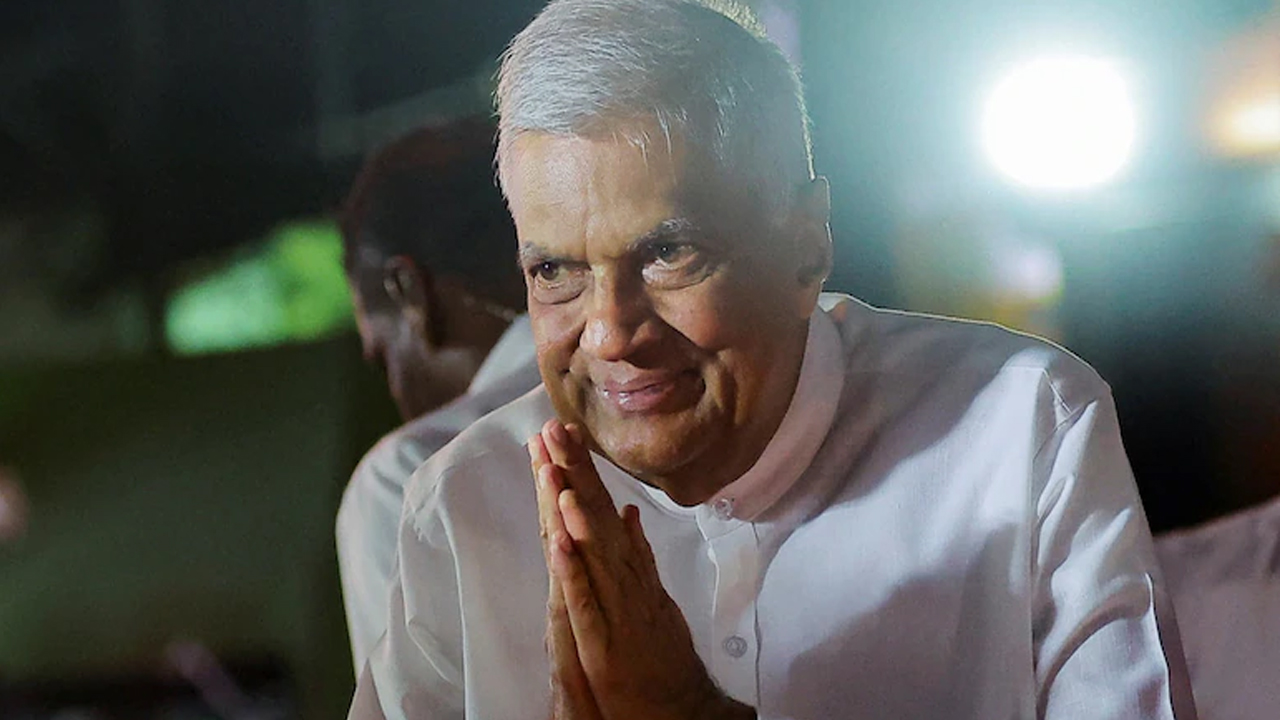 শ্রীলঙ্কার সাবেক প্রেসিডেন্ট রনিল বিক্রমাসিংহে। ছবি- সংগৃহীত