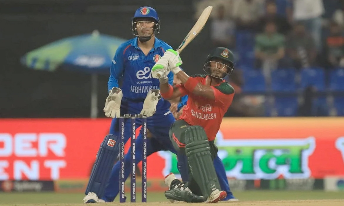 ব্যাট হাতে বাংলাদেশের হয়ে সর্বোচ্চ রান করা তানজিদ হাসান তামিম। ছবি- বিসিবি
