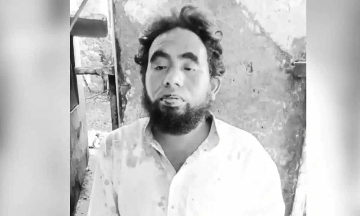 হামলার শিকার স্থানীয় ইমাম। ছবি- সংগৃহীত