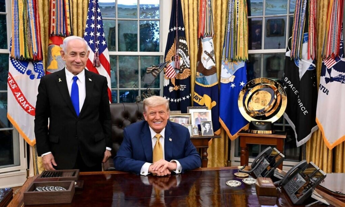 নেতানিয়াহু ও ট্রাম্প। ছবি- সংগৃহীত