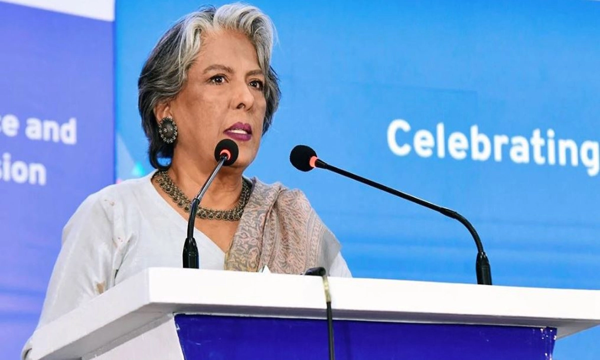 সমাজকল্যাণ এবং মহিলা ও শিশুবিষয়ক মন্ত্রণালয়ের উপদেষ্টা শারমীন এস মুরশিদ। ছবি : সংগৃহীত