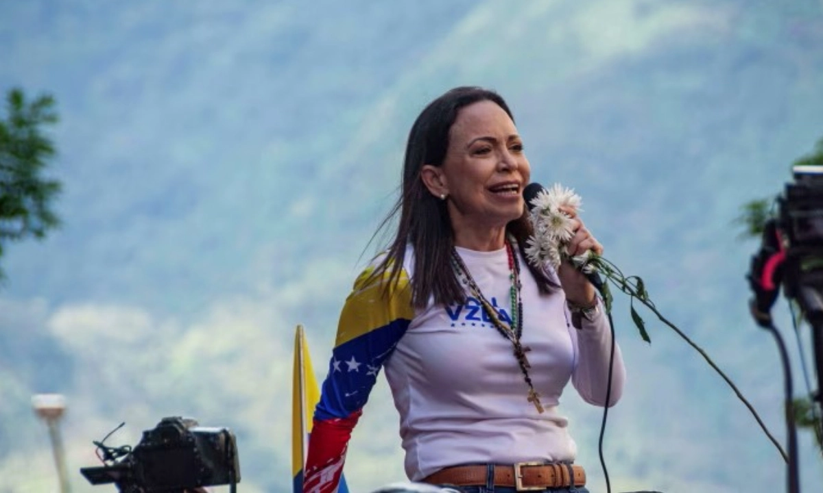 মারিয়া কোরিনা মাচাদো। ছবি- সংগৃহীত