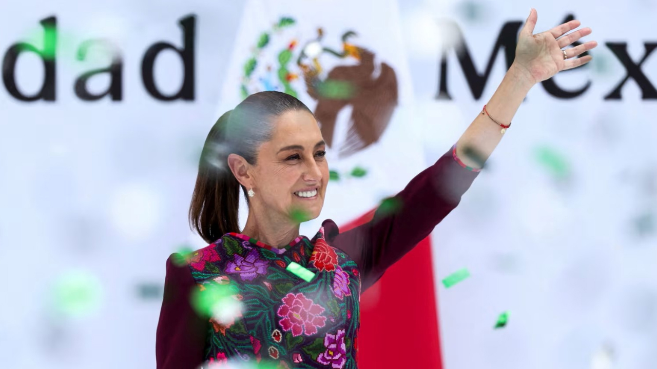 মেক্সিকোর প্রেসিডেন্ট ক্লাউদিয়া শিনবাউম। ছবি- সংগৃহীত