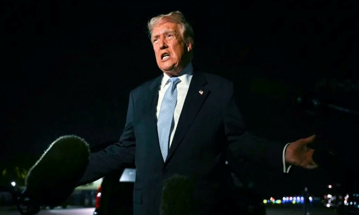 মার্কিন প্রেসিডেন্ট ডোনাল্ড ট্রাম্প। ছবি- সংগৃহীত