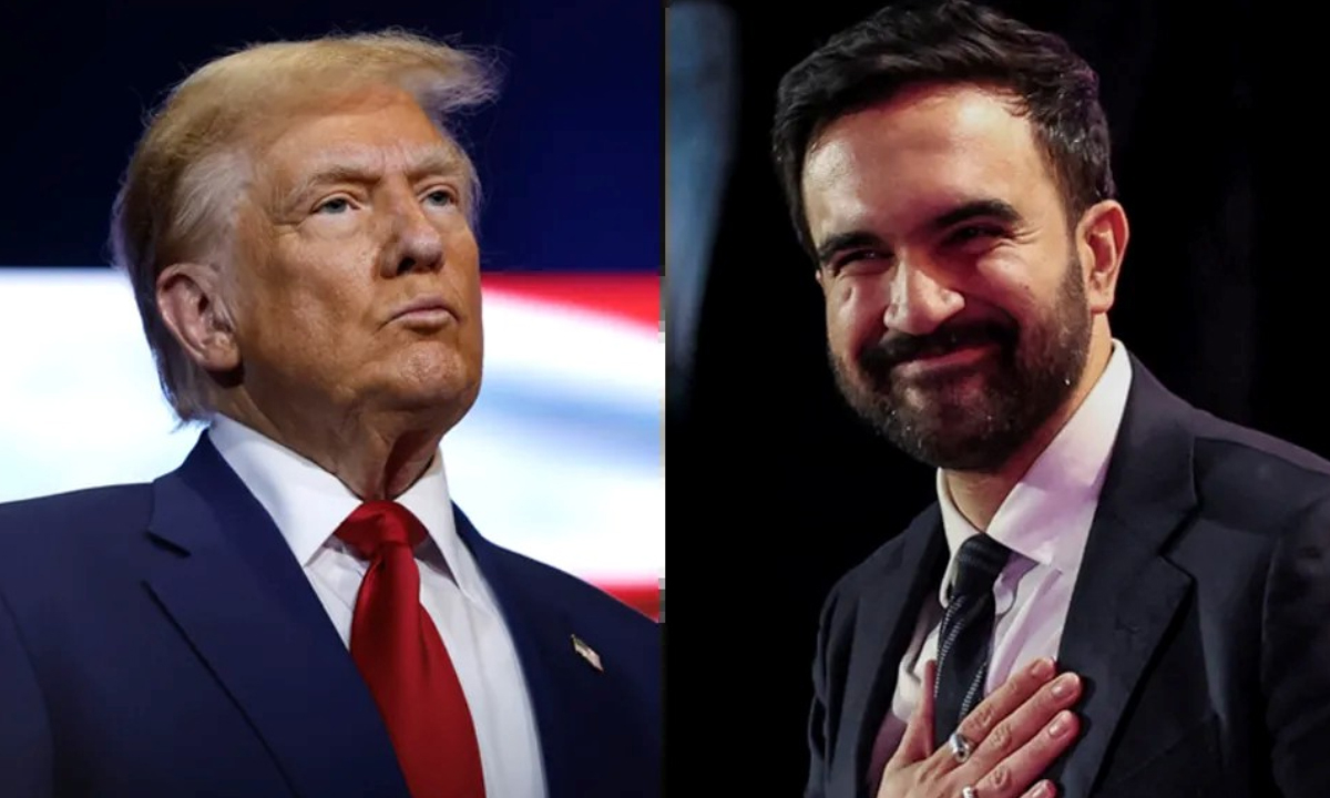 ট্রাম্প ও মামদানি। ছবি- সংগৃহীত