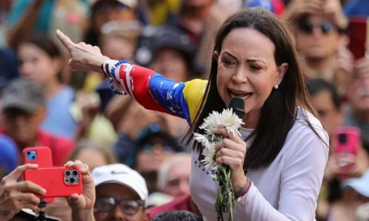 মারিয়া কোরিনা মাচাদো। ছবি- সংগৃহীত