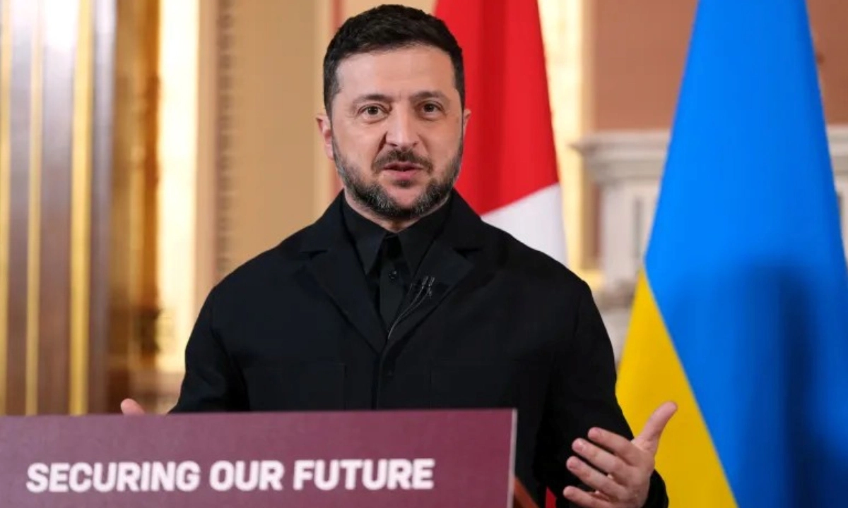 ভলোদিমির জেলেনস্কি। ছবি- সংগৃহীত