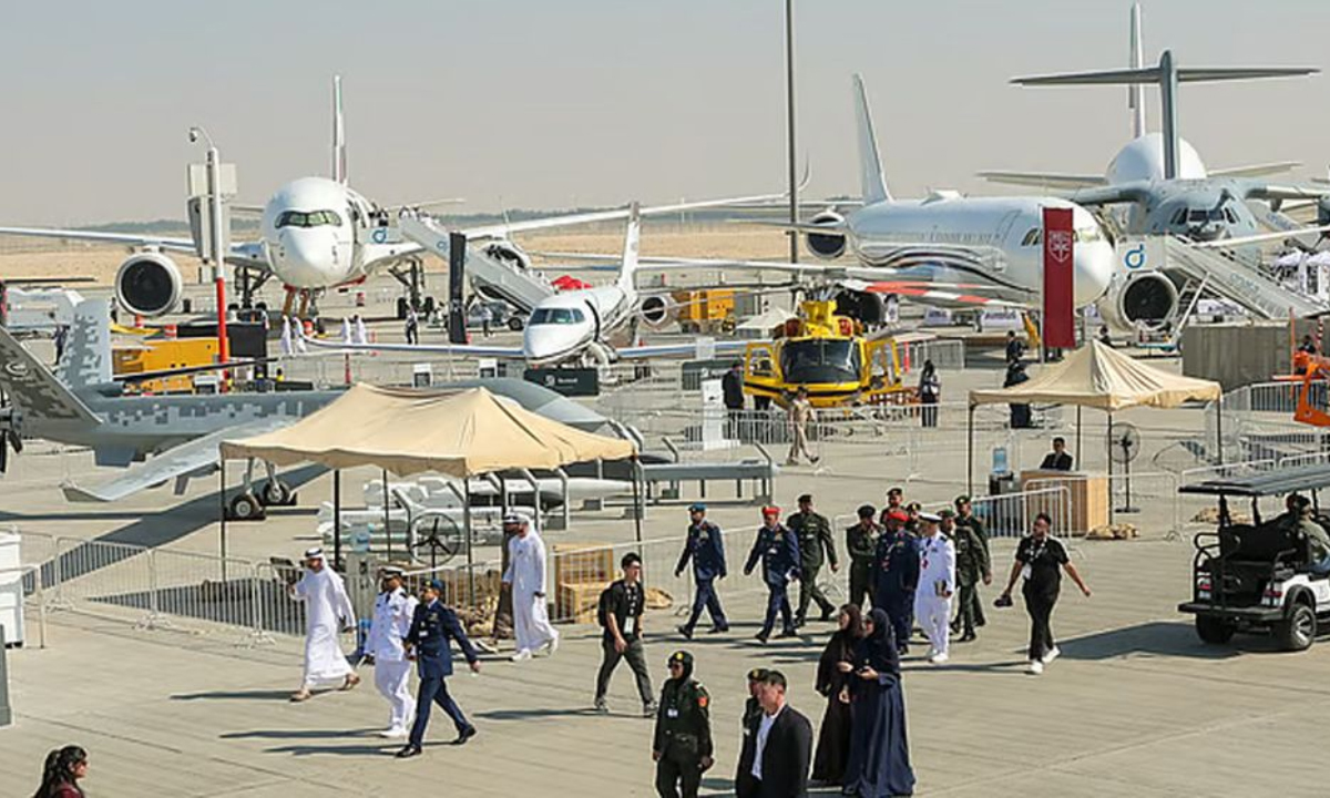 দুবাই এয়ার শো। ছবি- সংগৃহীত