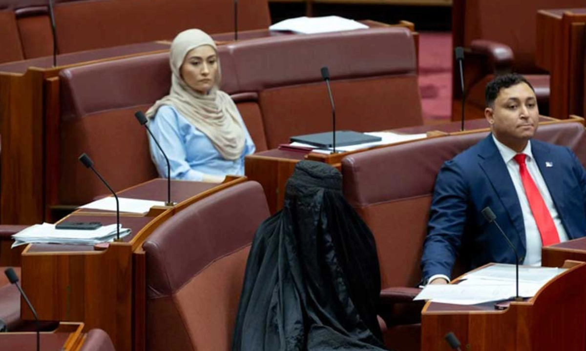 ডানপন্থি সিনেটর পলিন হ্যানসন। ছবি- সংগৃহীত