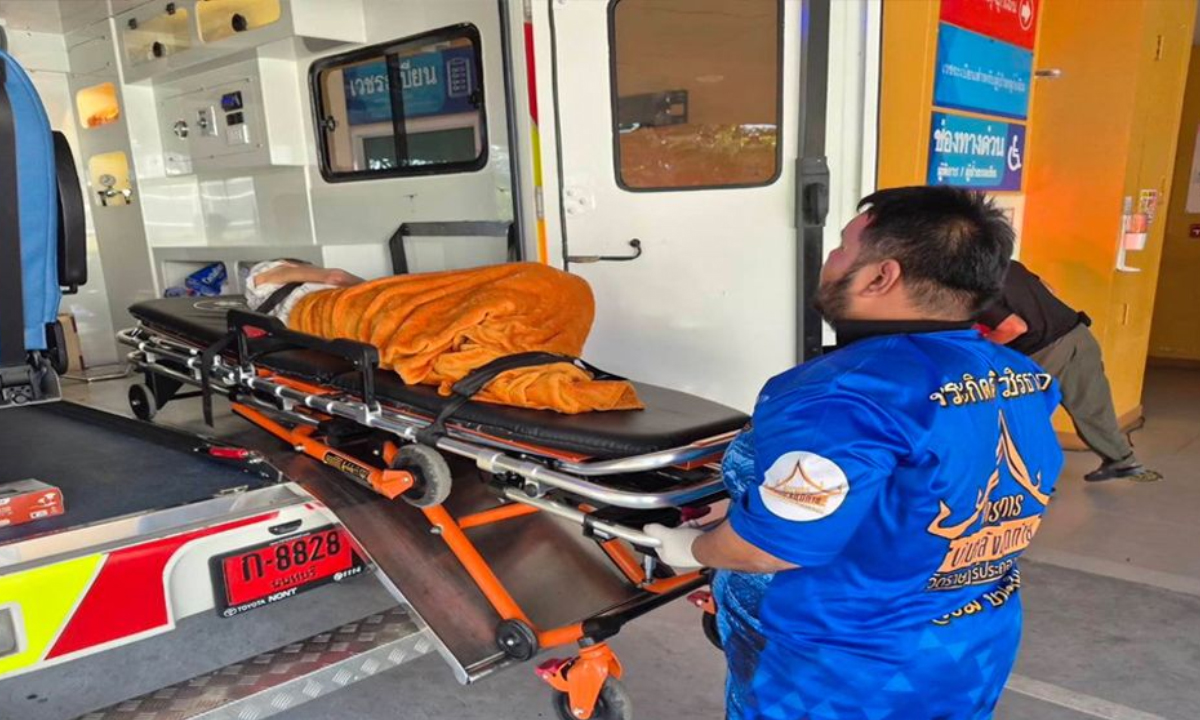 নন্থাবুরি প্রদেশের একটি হাসপাতালে স্থানান্তরিত করা হয় ওই নারীকে। ছবি- সংগৃহীত