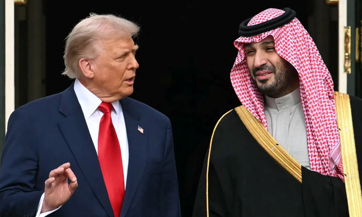ট্রাম্প ও মোহাম্মদ বিন সালমান। ছবি- সংগৃহীত