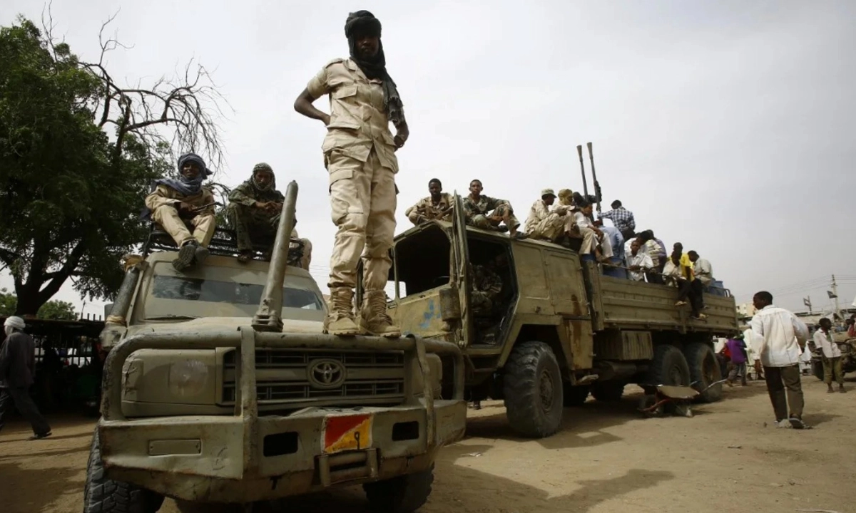 এল ফাশেরে আরএসএফের টহল। ছবি- সংগৃহীত