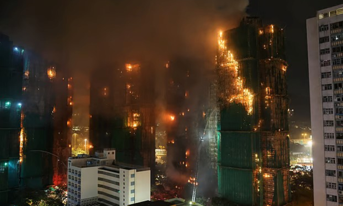 অগ্নিকাণ্ডের ছবি। সংগৃহীত