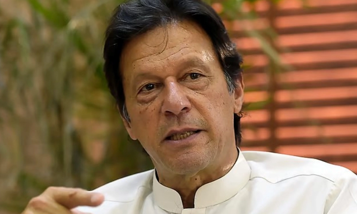 পাকিস্তানের সাবেক প্রধানমন্ত্রী ইমরান খান। ছবি- সংগৃহীত