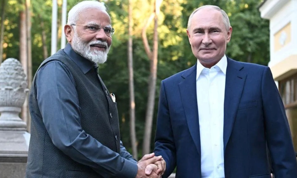 পুতিন ও মোদি। ছবি- সংগৃহীত