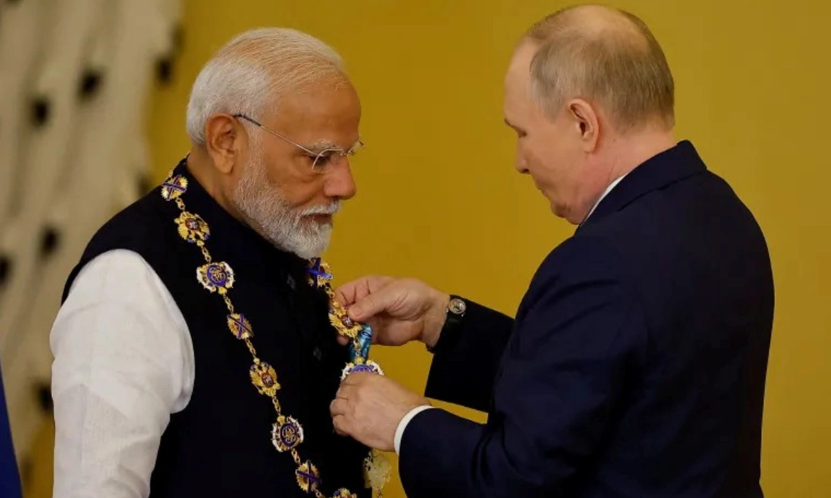 পুতিন ও মোদি। ছবি- সংগৃহীত