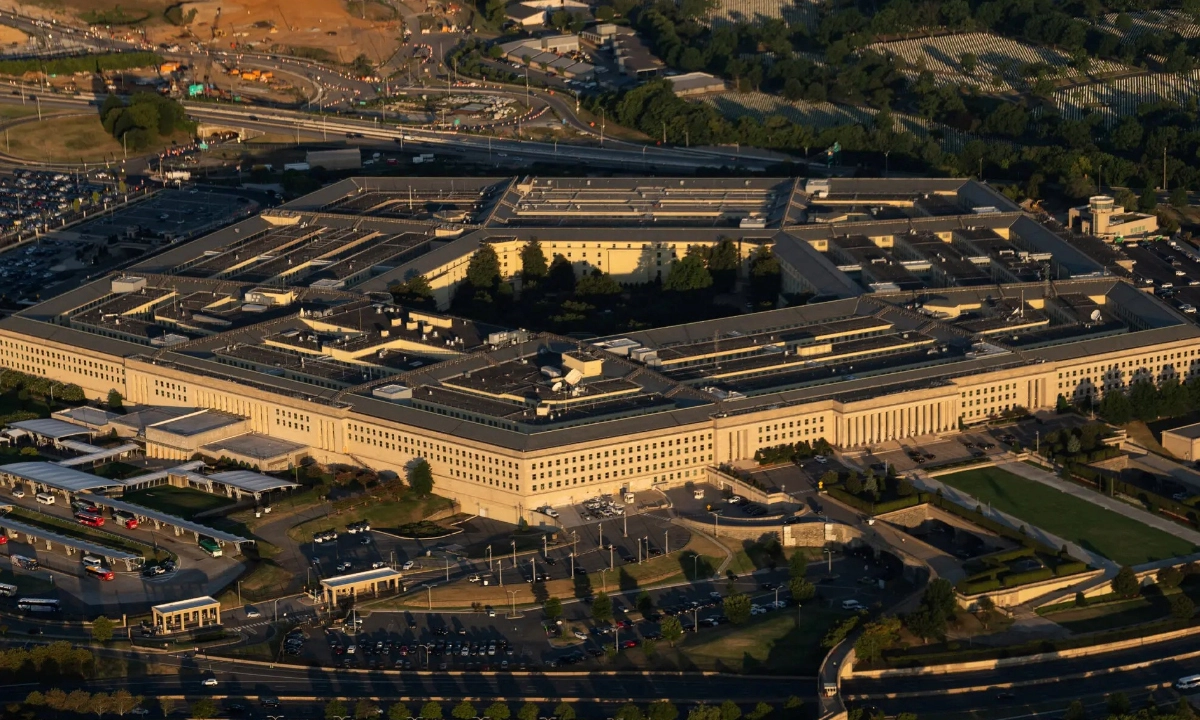 পাখির চোখে পেন্টাগন। ছবি- সংগৃহীত