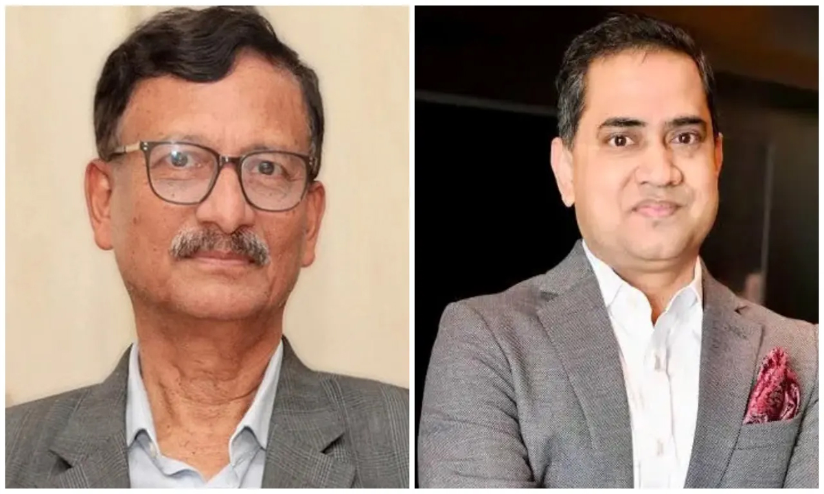 সাবেক পররাষ্ট্র উপদেষ্টা তৌহিদ হোসেন ও মেক্সিকোতে নিযুক্ত বাংলাদেশের রাষ্ট্রদূত মুশফিকুল ফজল আনসারী। ছবি : সংগৃহীত