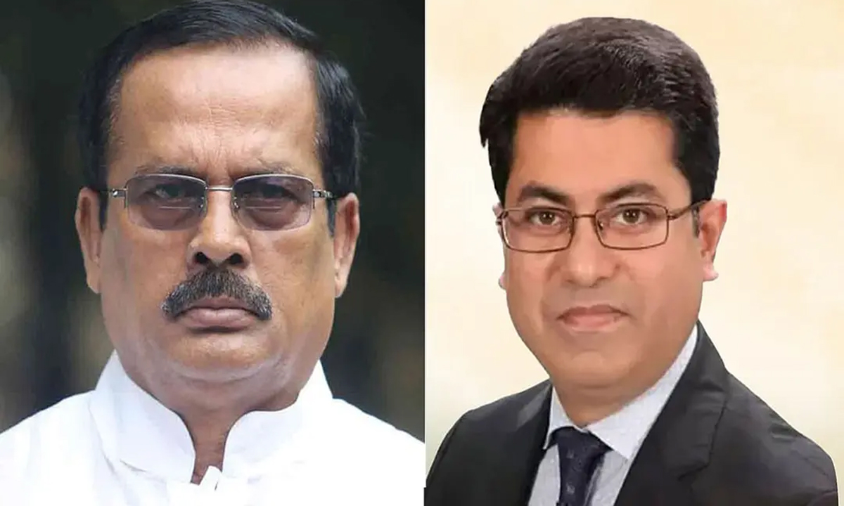 জাহাঙ্গীর কবির নানক ও শেখ ফজলে নূর তাপস। ছবি : সংগৃহীত
