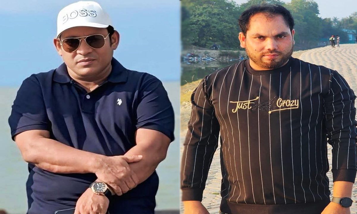 ইউনুস মেম্বার ও মো. আলম। ছবি:  রূপালী বাংলাদেশ