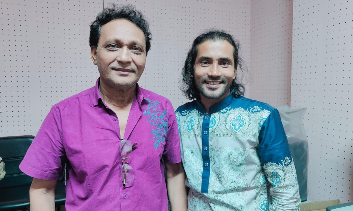 মান্নান মোহাম্মদ ও কাজল আরিফ। ছবি- সংগৃহীত