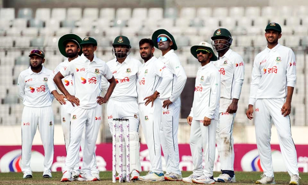 বাংলাদেশ ও আয়ারল্যান্ডের টেস্ট ম্যাচ। ছবি: সংগৃহীত
