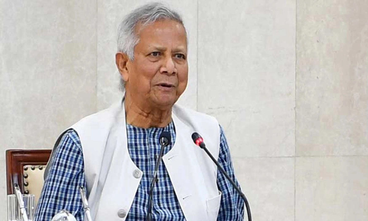 প্রধান উপদেষ্টা অধ্যাপক ড. মুহাম্মদ ইউনূস। ছবি- সংগৃহীত