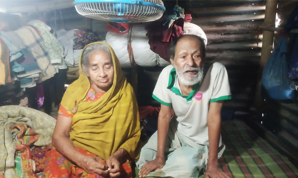মতিয়ার ও রহিমা বেগম দম্পতি। ছবি : রূপালী বাংলাদেশ