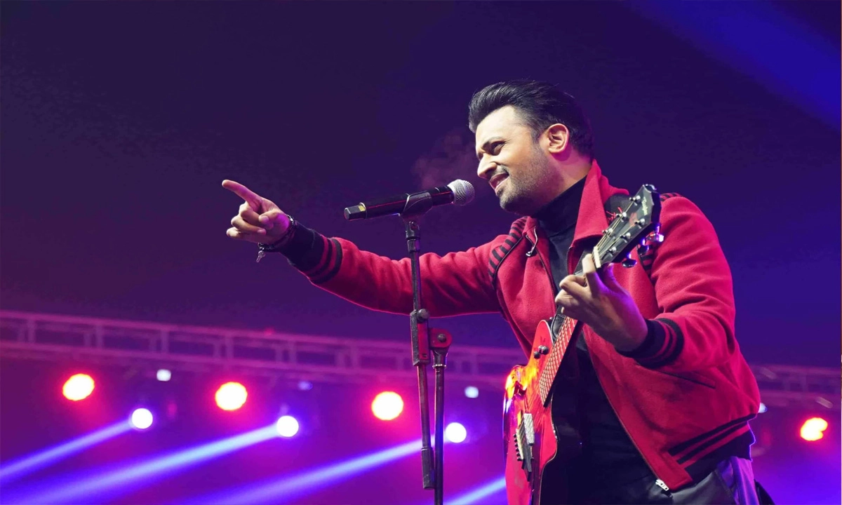 আতিফ আসলাম। ছবি- সংগৃহীত