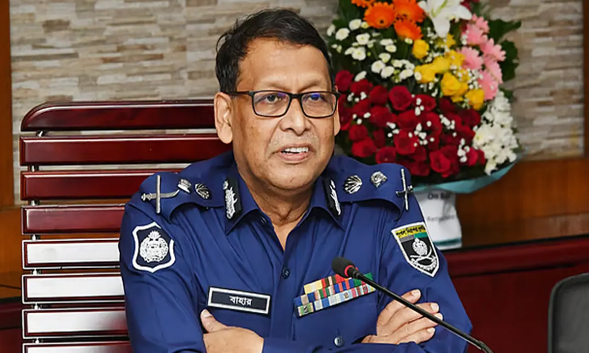আইজিপি বাহারুল আলম। ছবি- সংগৃহীত