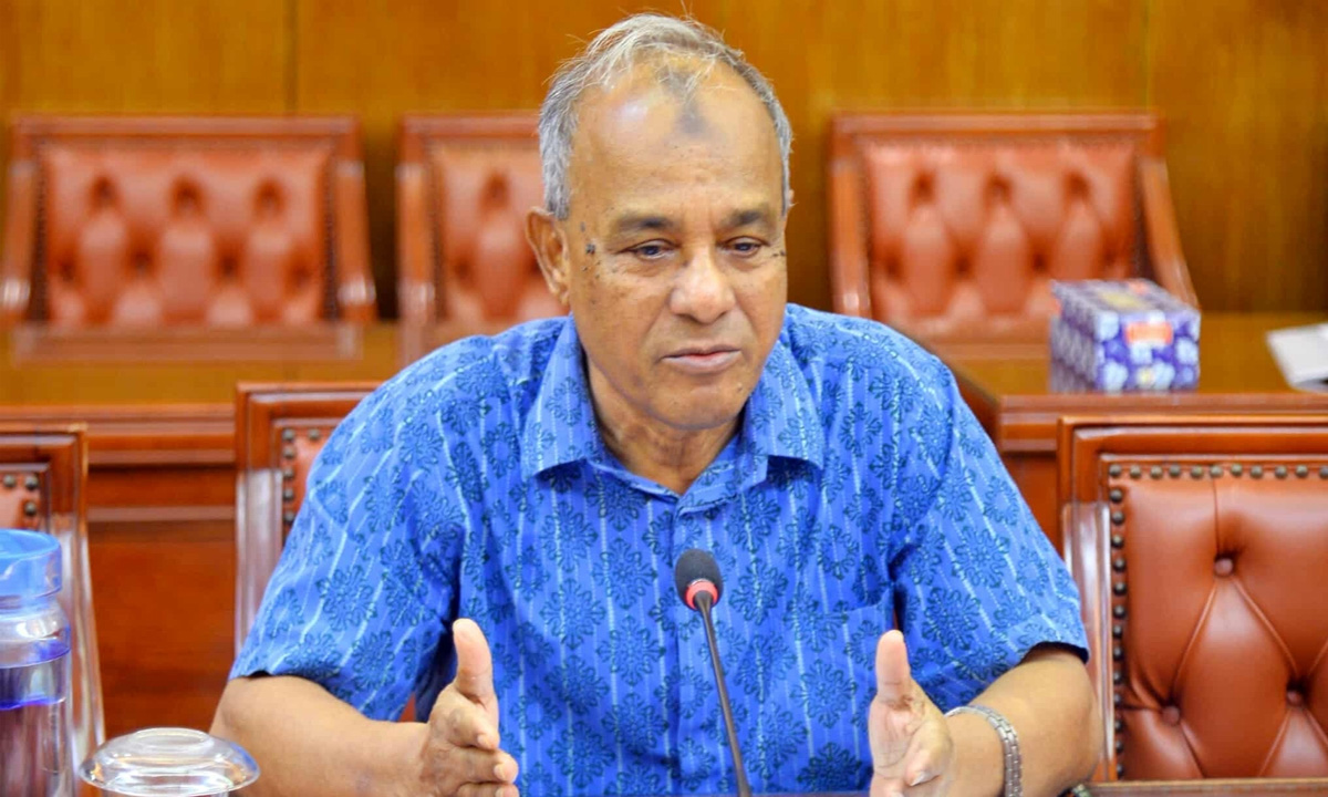 স্বরাষ্ট্র উপদেষ্টা লেফটেন্যান্ট জেনারেল (অব.) মো. জাহাঙ্গীর আলম চৌধুরী। ছবি- সংগৃহীত