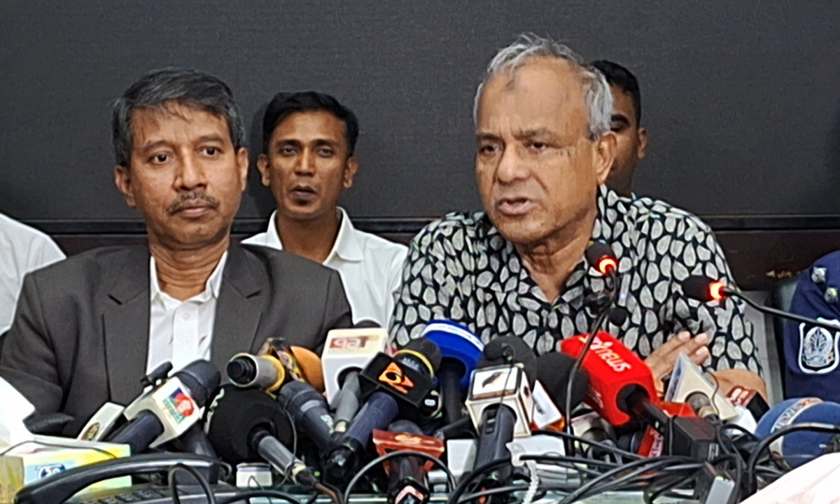 স্বরাষ্ট্র উপদেষ্টা লেফটেন্যান্ট জেনারেল (অব.) মো. জাহাঙ্গীর আলম চৌধুরী। ছবি- সংগৃহীত