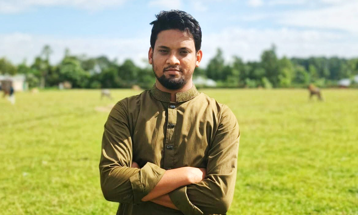ছাত্রশিবির নেতা নাজিম মাহমুদ শুভ। ছবি : রূপালী বাংলাদেশ