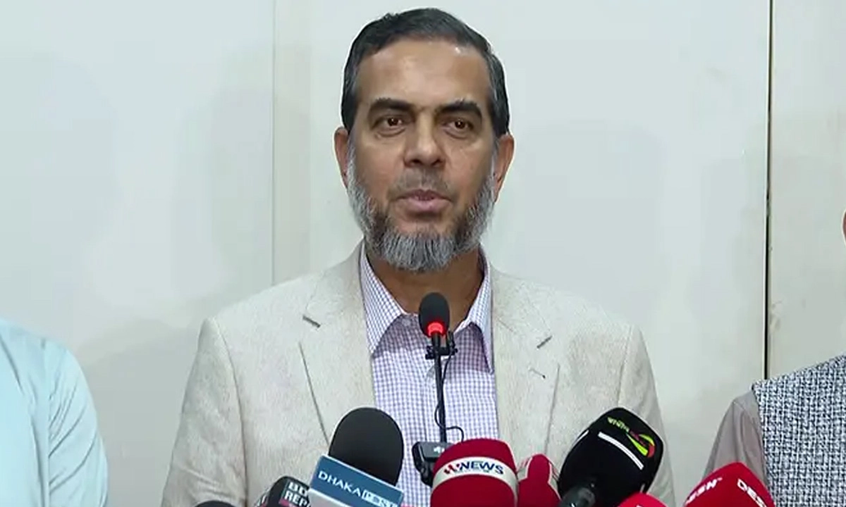 জামায়াতে ইসলামী সহকারী সেক্রেটারি জেনারেল এহসানুল মাহবুব জুবায়ের। ছবি- সংগৃহীত