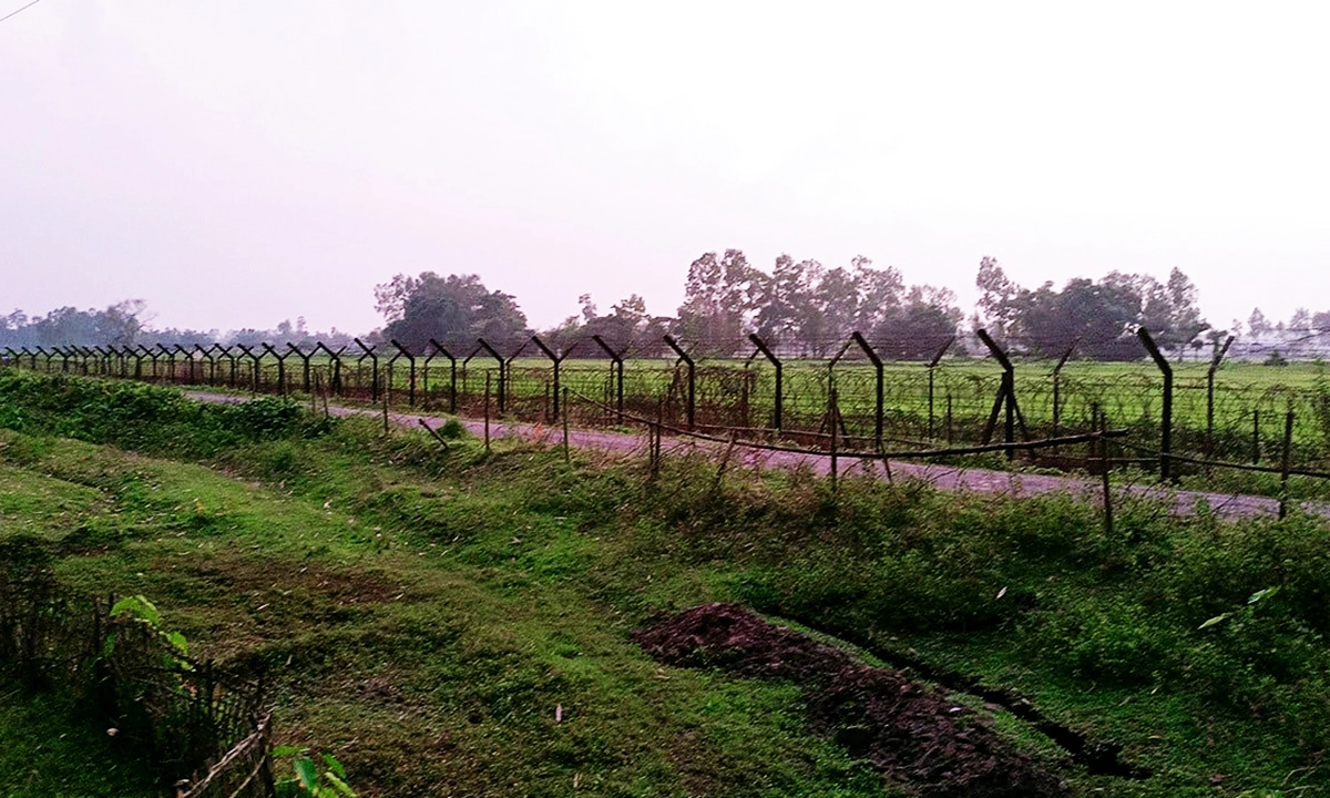 বাংলাদেশ ভারত সীমান্ত। ছবি : রূপালী বাংলাদেশ