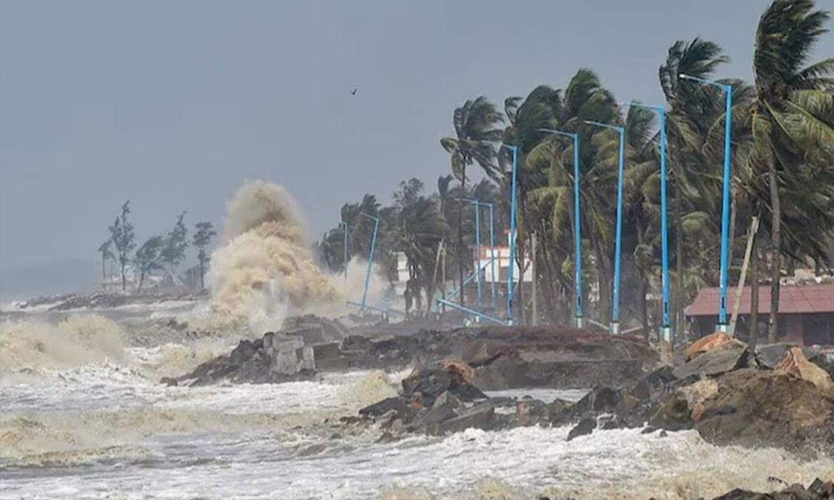বঙ্গোপসাগরে লঘুচাপের আভাস। ছবি- সংগৃহীত