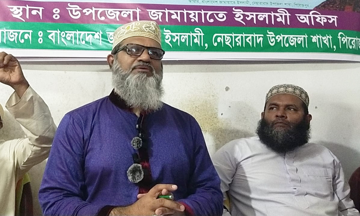 জামায়াতে ইসলামী মনোনীত প্রার্থী শামীম সাঈদী। ছবি:  রূপালী বাংলাদেশ