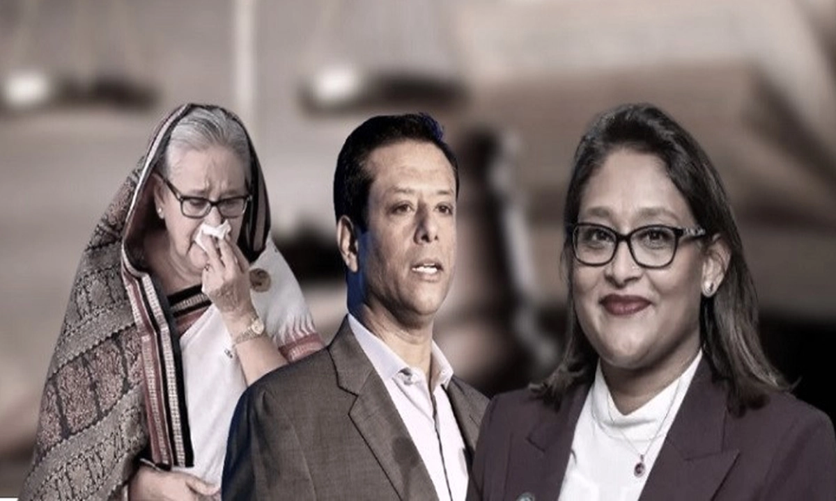 শেখ হাসিনা-জয়-পুতুল। ছবি- সংগৃহীত