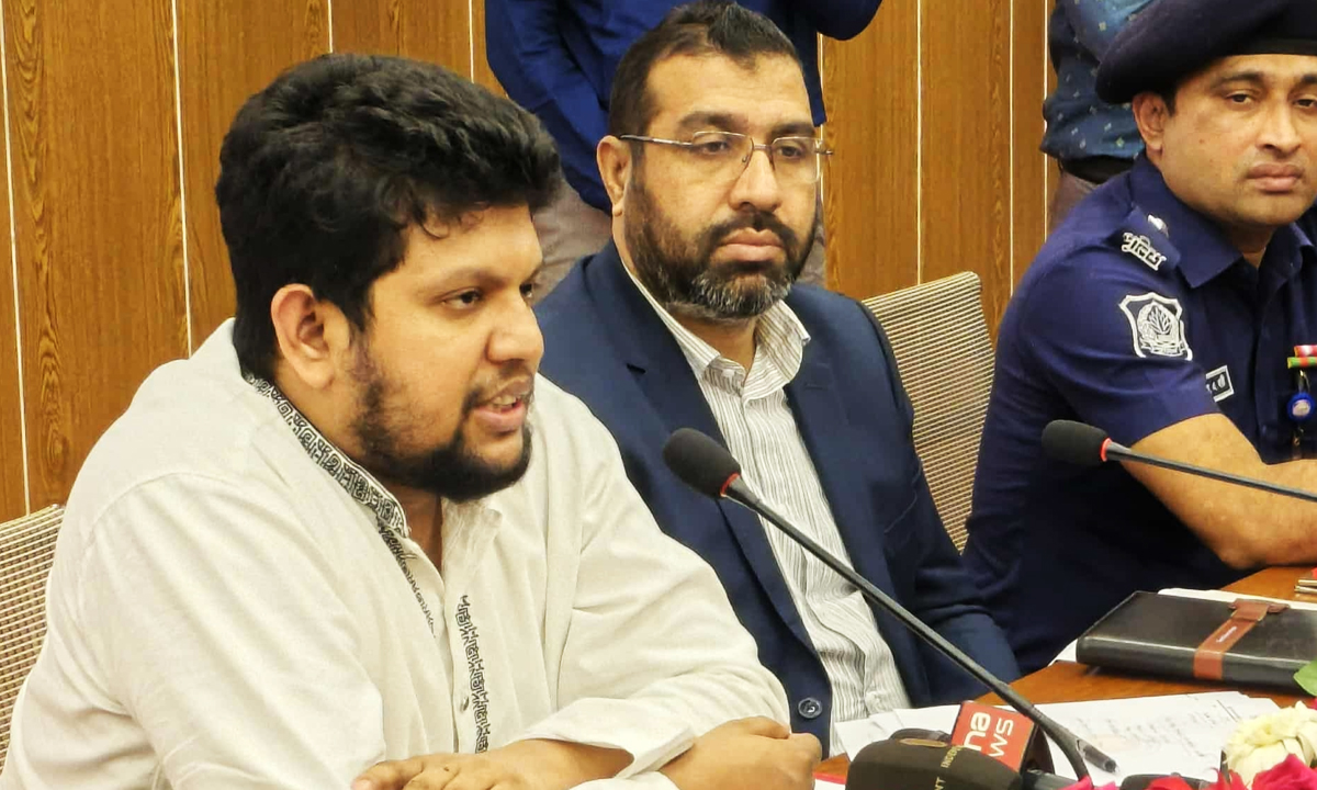 তথ্য ও সম্প্রচার মন্ত্রণালয়ের উপদেষ্টা মাহফুজ আলম। ছবি: রূপালী বাংলাদেশ