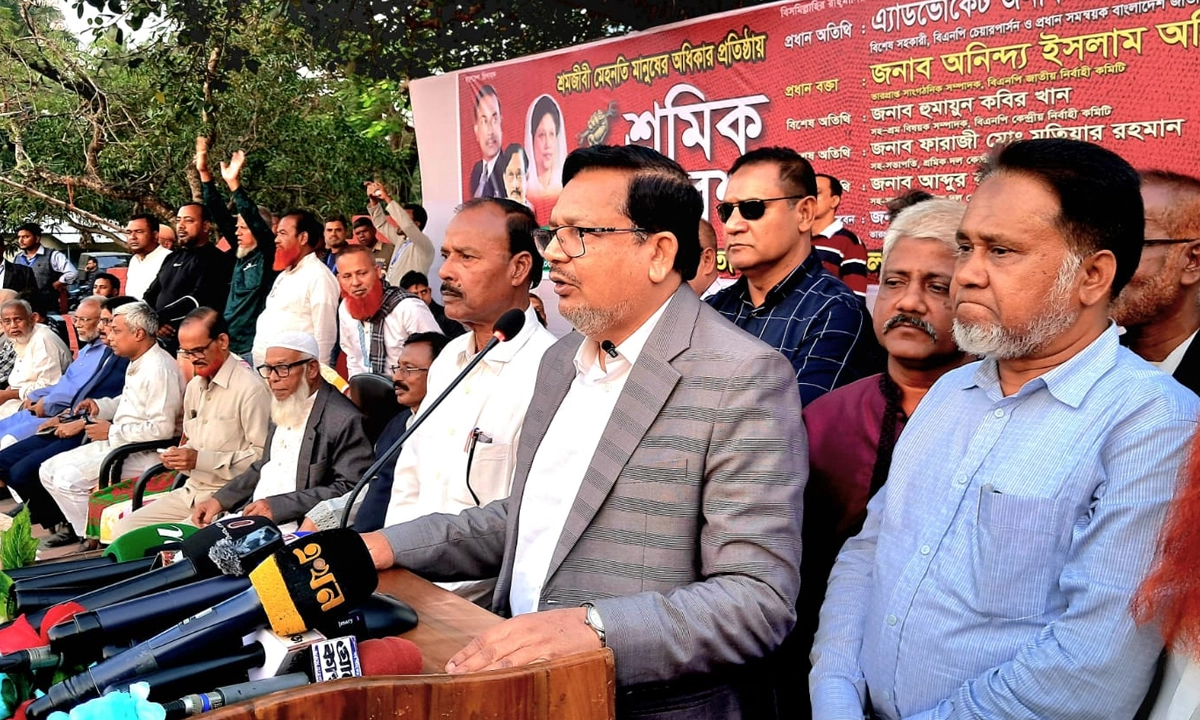 অ্যাডভোকেট শামসুর রহমান শিমুল। ছবি- রূপালী বাংলাদেশ