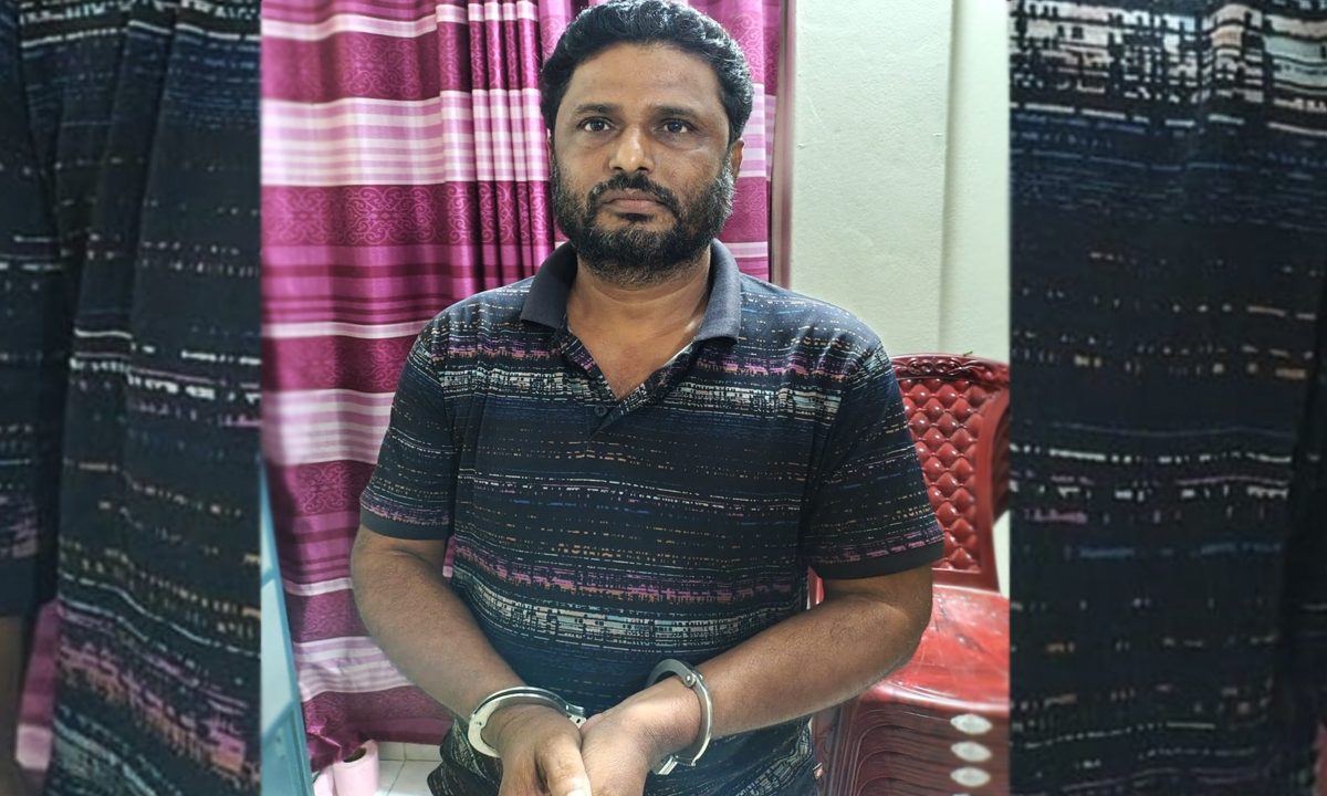 মাধবপুর উপজেলার ধর্মঘর ইউনিয়ন আওয়ামী লীগের সাধারণ সম্পাদক মেজবাউল বর পলাশ। ছবি: রূপালী বাংলাদেশ