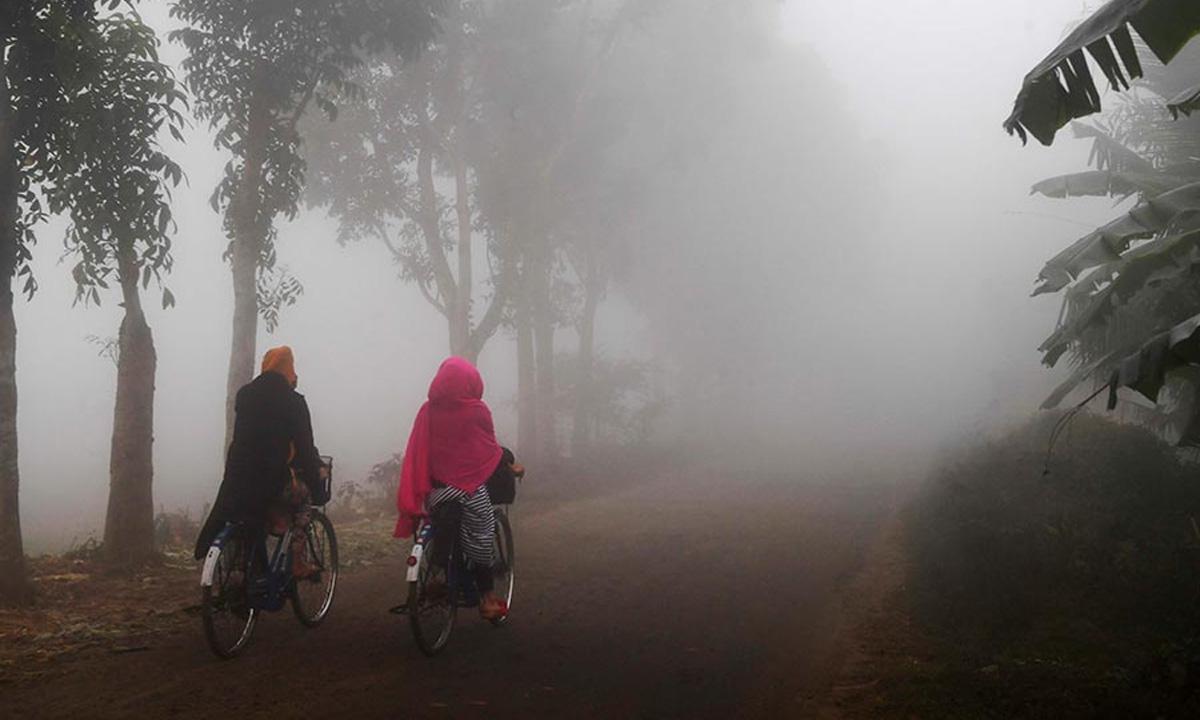 তেঁতুলিয়ায় শীতের সকাল। ছবি- সংগৃহীত