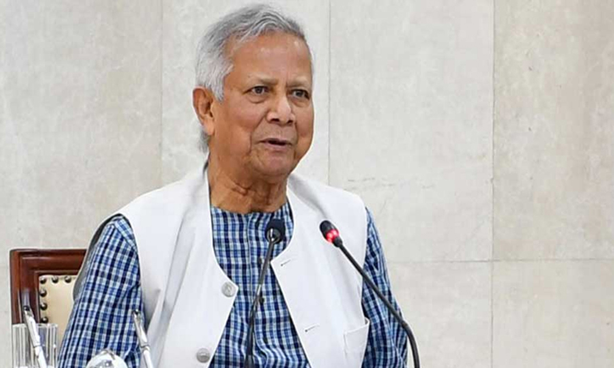 প্রধান উপদেষ্টা ড. মুহাম্মদ ইউনূস। ছবি- সংগৃহীত