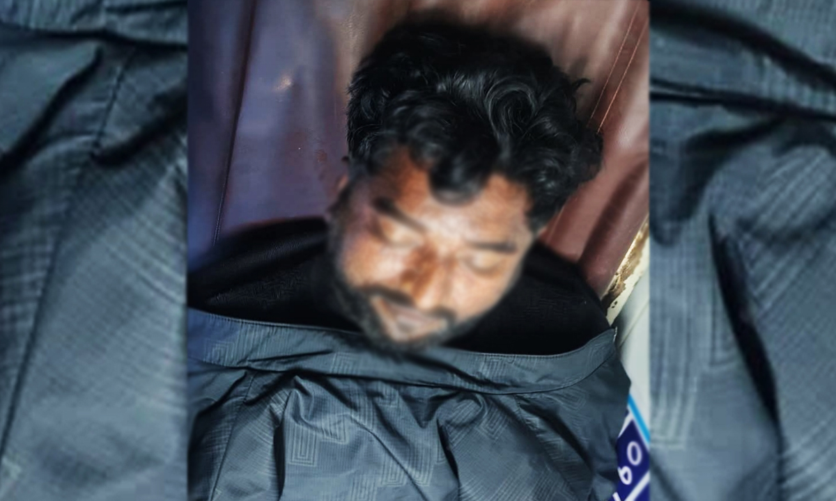 নিহত কৃষক দল নেতা খায়রুজ্জামান আলম। ছবি : রূপালী বাংলাদেশ