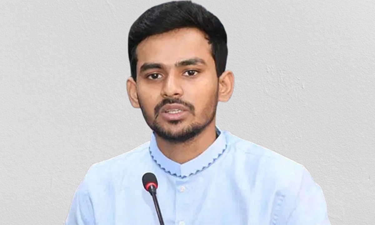 যুব ও ক্রীড়া উপদেষ্টা আসিফ মাহমুদ সজীব ভূঁইয়া। ছবি- সংগৃহীত