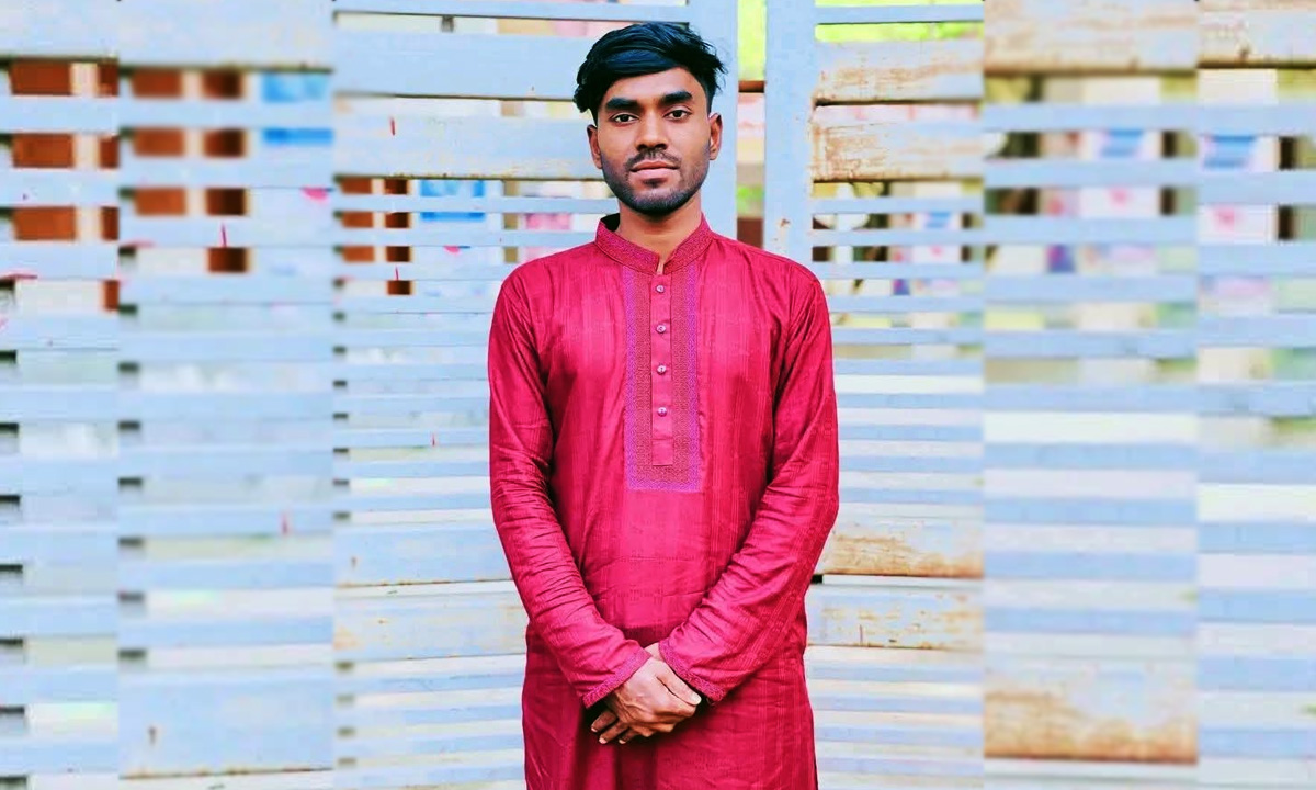 ইউনিয়ন ছাত্রদলের সিনিয়র সহ-সভাপতি মো. সোহেল রানা। ছবি: রূপালী বাংলাদেশ