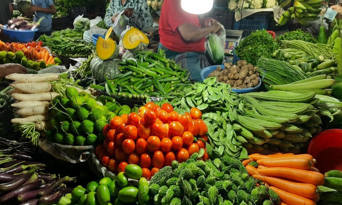 সবজির বাজার। ছবি- সংগৃহীত